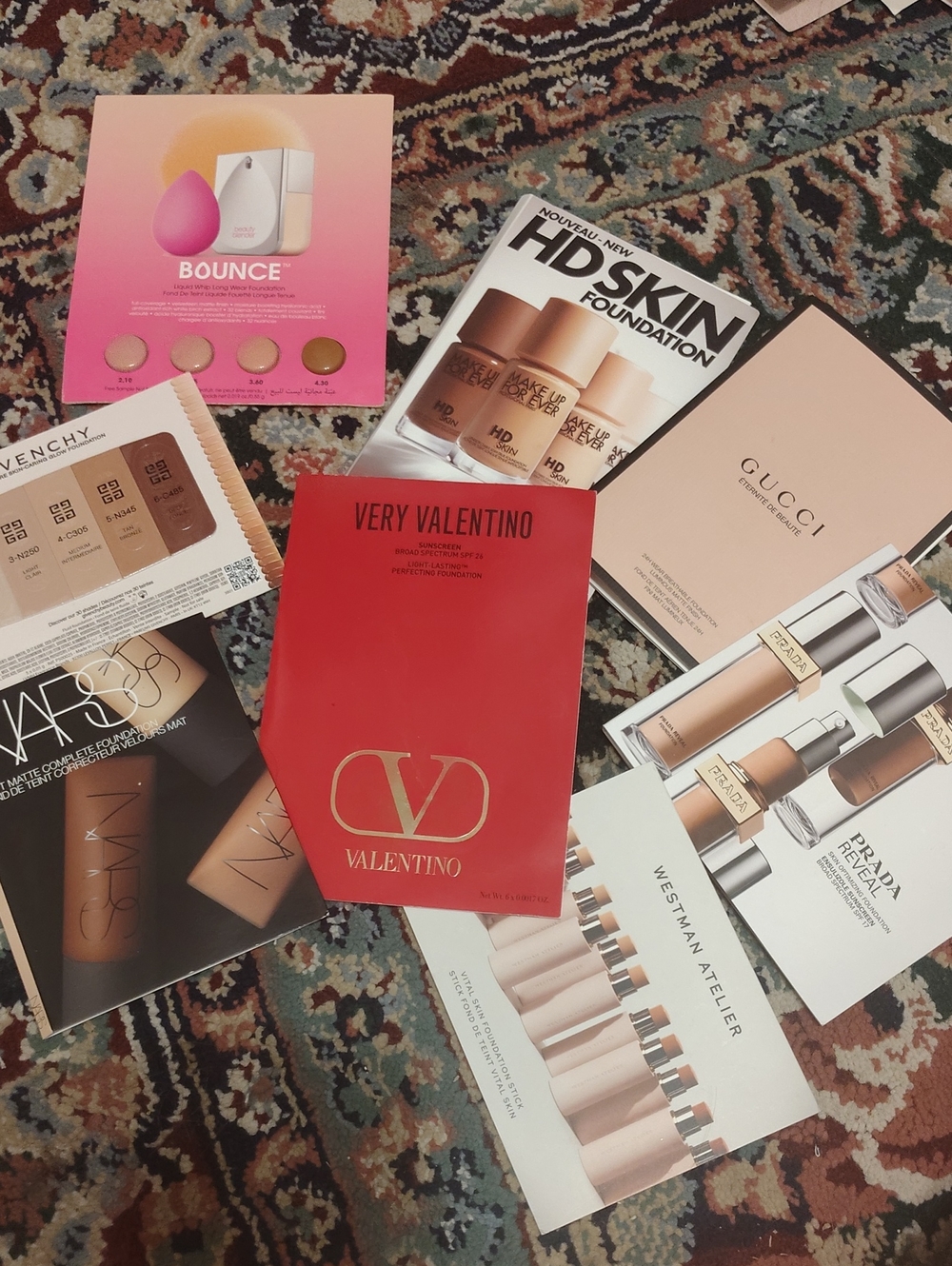 Luxury Makeup Foundation Samples